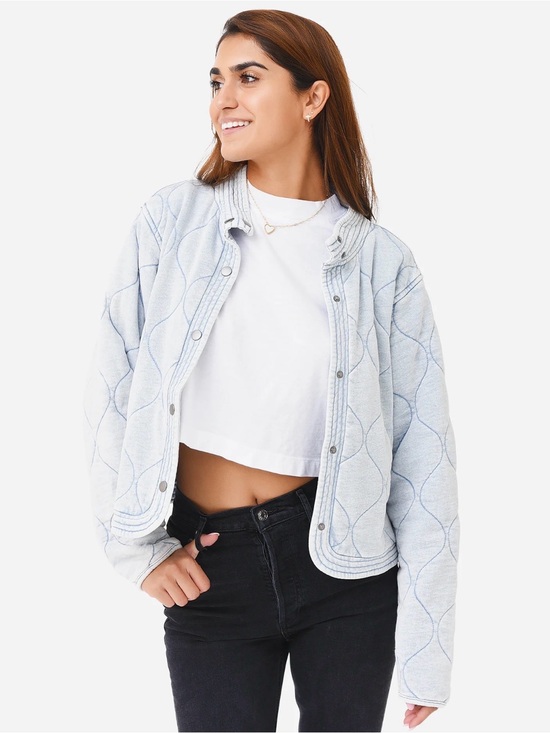 Z Supply Jackets & Blazers - Z Supply NWOT Boulder Knit Denim Jacket